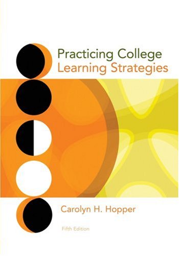 Practicing College Learning Strategies  5th 2010 9780547199962 Front Cover