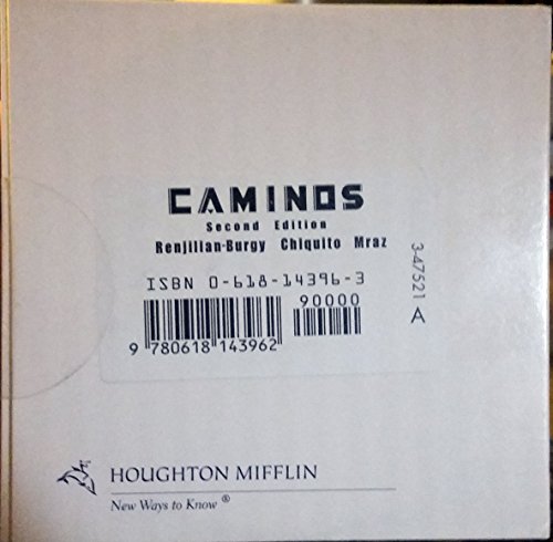 Caminos 2E Student Audio CD 2nd 2002 9780618143962 Front Cover