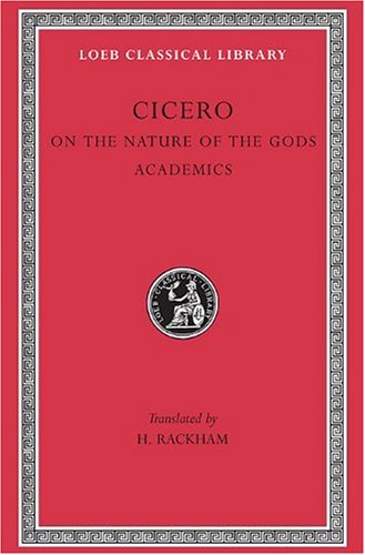On the Nature of the Gods. Academics   1933 9780674992962 Front Cover