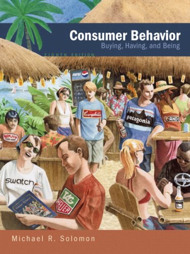 Consumer Behavior Buying, Having, and Being 8th 2009 9780136015963 Front Cover