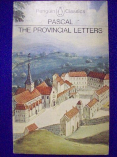 Provincial Letters   1967 9780140441963 Front Cover