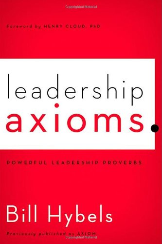 Leadership Axioms  N/A 9780310495963 Front Cover