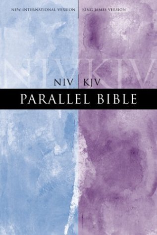 Niv/Kjv Parallel Bible   2003 (Large Type) 9780310929963 Front Cover