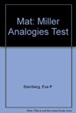 MAT : Miller Analogies Test 5th 9780671868963 Front Cover