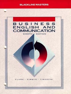Business English and Communication 8th 9780028009964 Front Cover