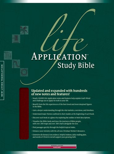 Life Application Study Bible NLT   2004 9780842384964 Front Cover