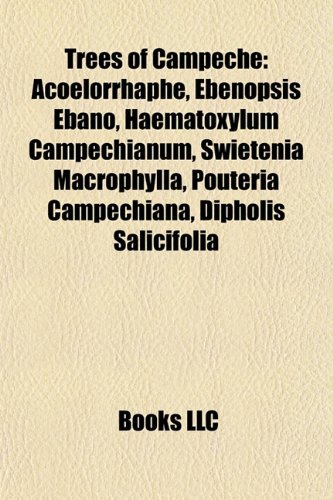 Trees of Campeche : Acoelorrhaphe, Ebenopsis Ebano, Haematoxylum Campechianum, Swietenia Macrophylla, Pouteria Campechiana, Dipholis Salicifolia  2010 9781157146964 Front Cover