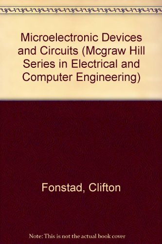 Microelectronic Devices and Circuits   1994 9780070214965 Front Cover