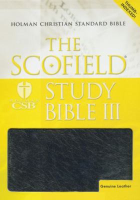 Scofieldï¿½ Study Bible III, HCSB Holman Christian Standard Bible  2006 9780195278965 Front Cover
