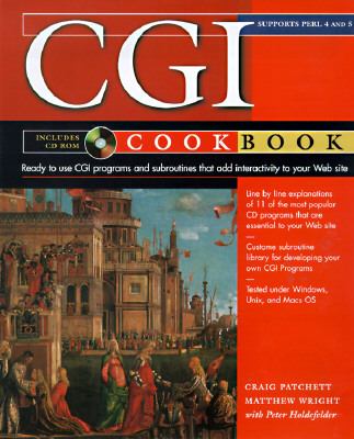CGI-PERL Cookbook Perl and JavaScript  1998 9780471168966 Front Cover