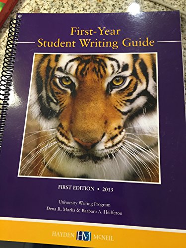 FIRST-YEAR STUDENT WRITING GDE>CUSTOM<  N/A 9780738063966 Front Cover