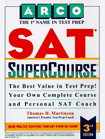 Arco SAT Supercourse : With Tests 3rd 9780028615967 Front Cover