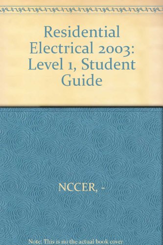Household Circuit Residential Electrical Projects  2003 9780131025967 Front Cover