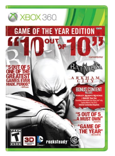 Batman: Arkham City (Game of the Year Edition) Xbox 360 artwork