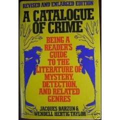 Catalogue of Crime  N/A 9780060157968 Front Cover