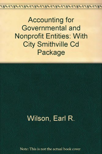 Accounting for Governmental and Nonprofit Entities 14th 2007 9780073100968 Front Cover