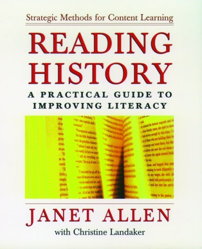 Reading History A Practical Guide to Improving Literacy  2005 9780195165968 Front Cover
