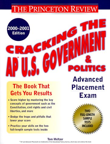U. S. Government and Politics 1999-2000 3rd 9780375754968 Front Cover