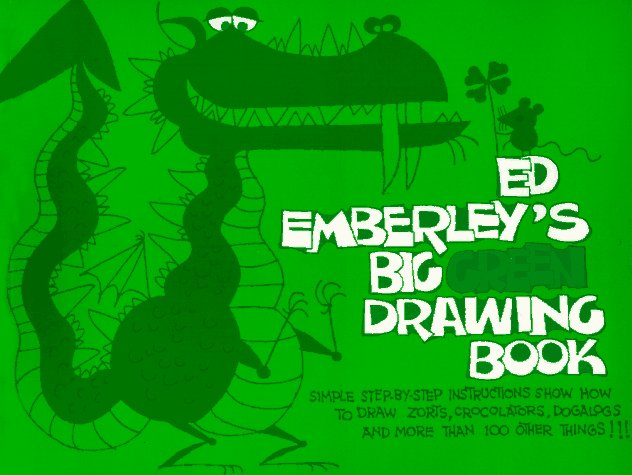 Ed Emberley's Big Green Drawing Book N/A 9780316235969 Front Cover