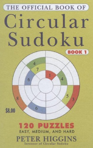 Official Book of Circular Sudoku  N/A 9780452287969 Front Cover