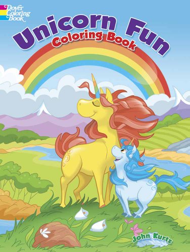 Unicorn Fun Coloring Book   2014 9780486781969 Front Cover