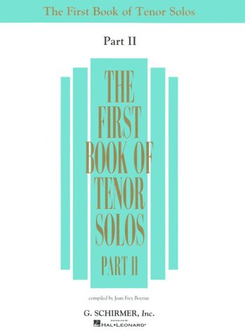 First Book of Tenor Solos - Part II  N/A 9780793524969 Front Cover