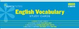 English Vocabulary Sparknotes Study Cards:   2014 9781411469969 Front Cover