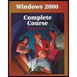 Windows 2000 : Complete Course  2001 9780028048970 Front Cover