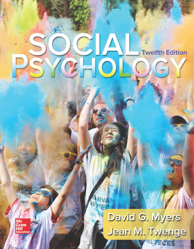 Social Psychology 12th Edition 9780077861971 | TextbookRush