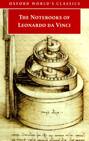 Notebooks of Leonardo Da Vinci  N/A 9780192838971 Front Cover