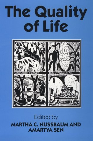 Quality of Life   1993 9780198287971 Front Cover