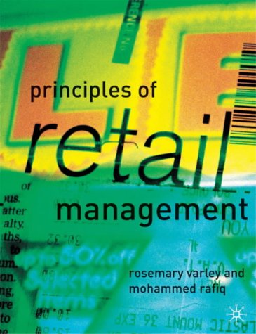 Principles of Retail Management N/A 9780333792971 Front Cover