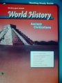 McDougal Littell World History Reading Study Guide Grade 6 Ancient Civiilizations  2005 9780618529971 Front Cover
