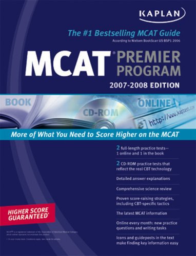 MCAT 2007-2008  2nd 2006 9781419541971 Front Cover