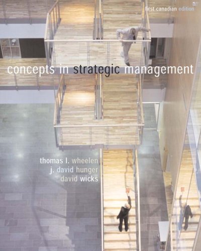 'concepts In Strategic Management 1st 2005 9780131214972 Front Cover