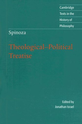 Spinoza Theological-Political Treatise  2007 (Annotated) 9780521530972 Front Cover