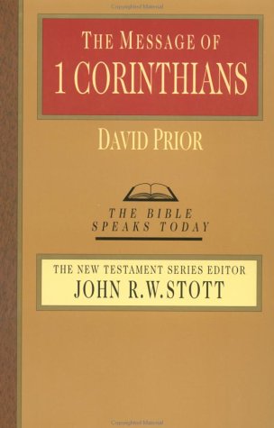 Message of 1 Corinthians   1985 9780877842972 Front Cover