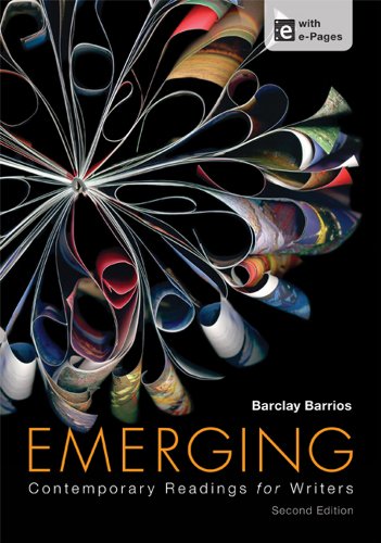 Emerging Contemporary Readings for Writers 2nd 2013 9781457601972 Front Cover