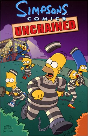 Simpsons Comics Unchained  N/A 9780060007973 Front Cover
