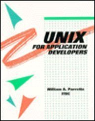 UNIX for Application Developers  1991 9780070316973 Front Cover