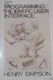 Programming the IBM PC User Interface N/A 9780070572973 Front Cover