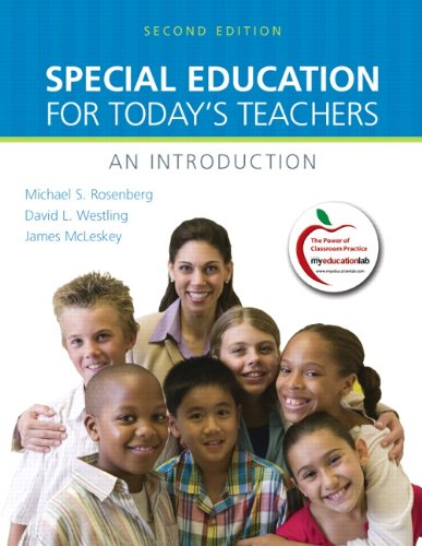 Special Education for Today's Teachers An Introduction 2nd 2011 9780137033973 Front Cover