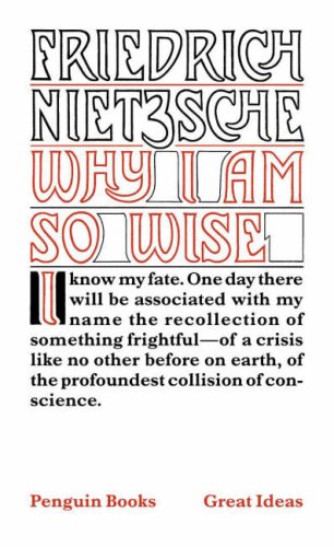 Why I Am So Wise (Penguin Great Ideas) N/A 9780141018973 Front Cover