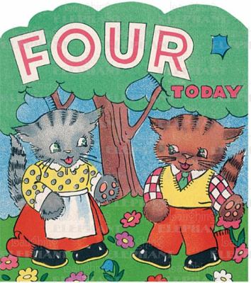 Cats Talking 4th Birthday - Greeting Card  N/A 9781595834973 Front Cover