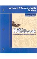 Holt Handbook Language Practice - Grade 6 3rd 9780030652974 Front Cover