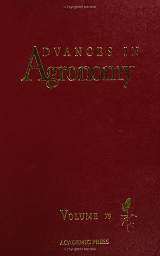 Advances in Agronomy   2003 9780120007974 Front Cover