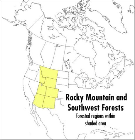 Field Guide to Rocky Mountain and Southwest Forests   1998 9780395928974 Front Cover