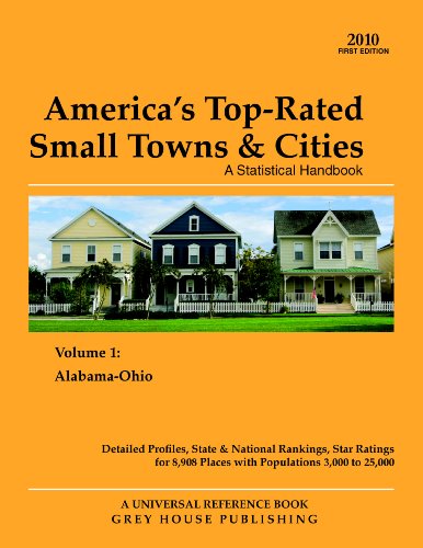America's Top-Rated Small Towns and Cities   2009 (Revised) 9781592375974 Front Cover