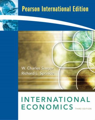 International Economics  2008 9780132089975 Front Cover