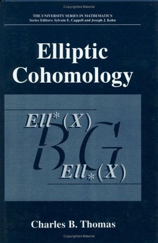 Elliptic Cohomology   1999 9780306460975 Front Cover